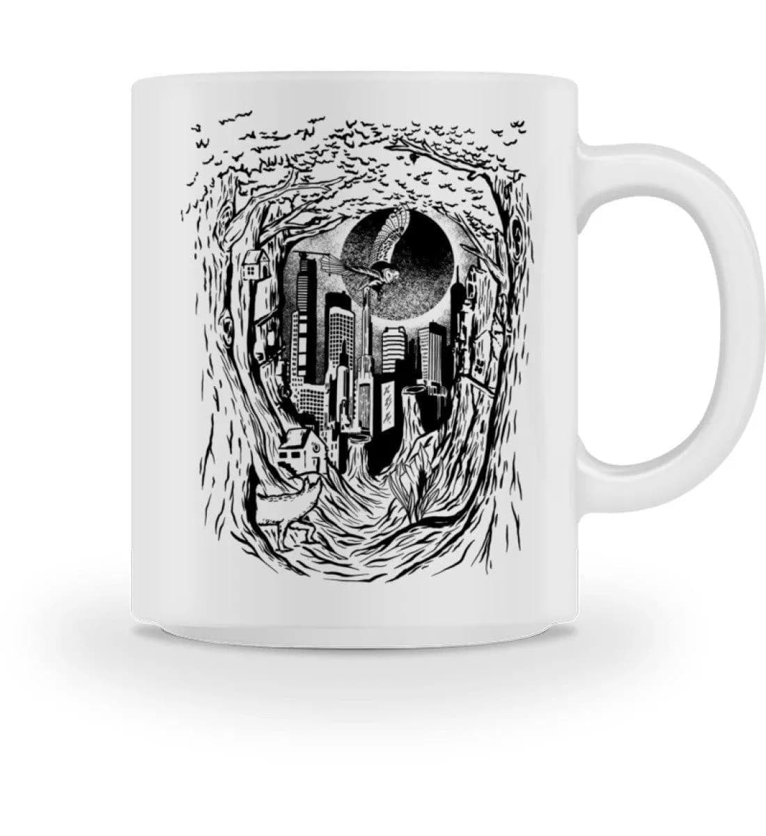 Stadt im Wald - Tasse
