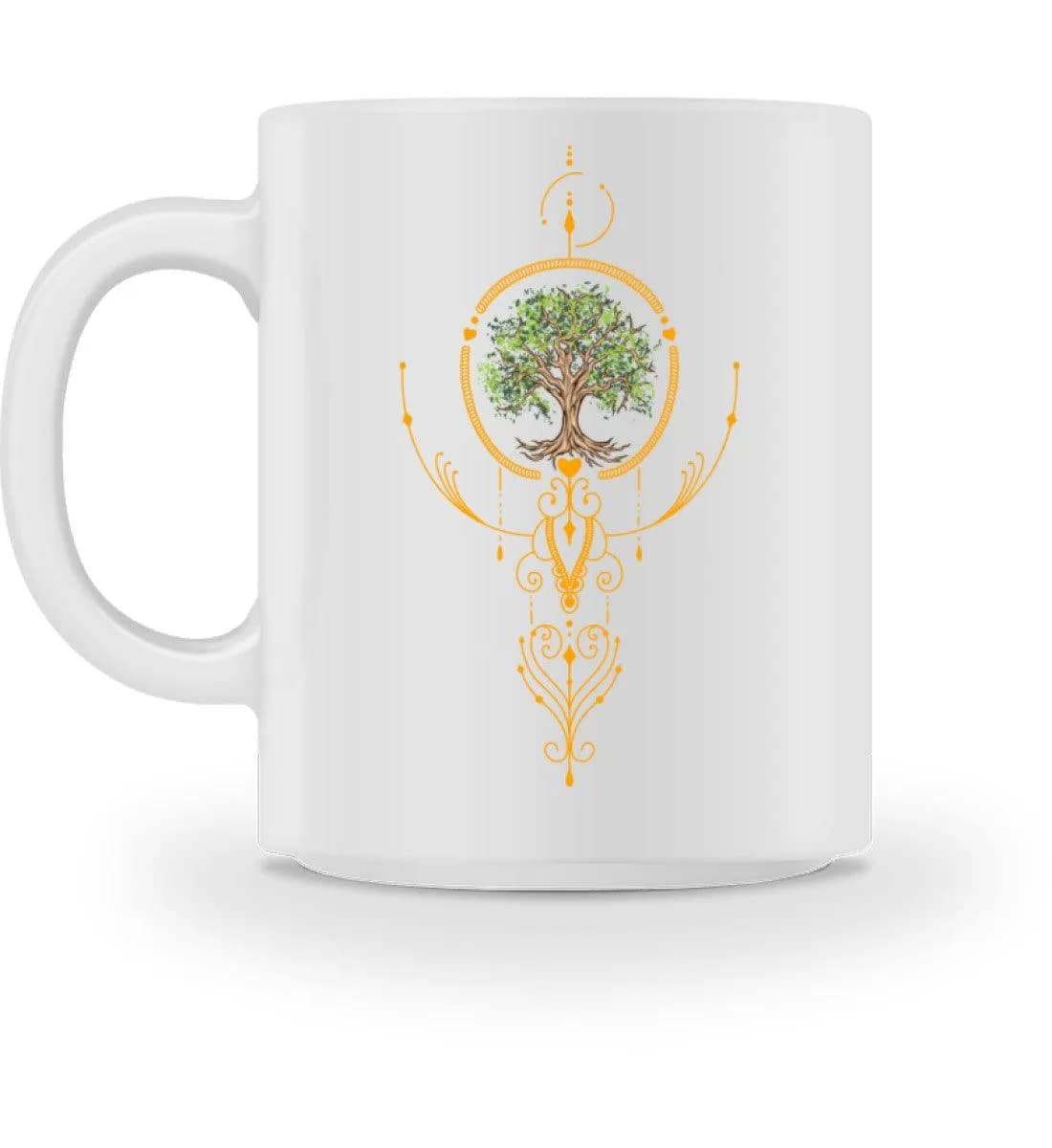 Baum mit Ornamenten - Tasse