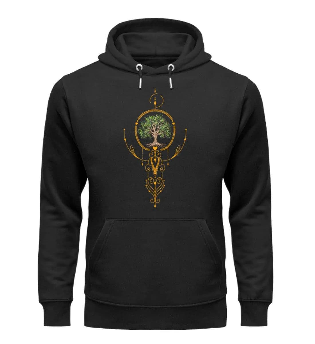 Baum mit Ornamenten - Unisex Premium Bio Hoodie