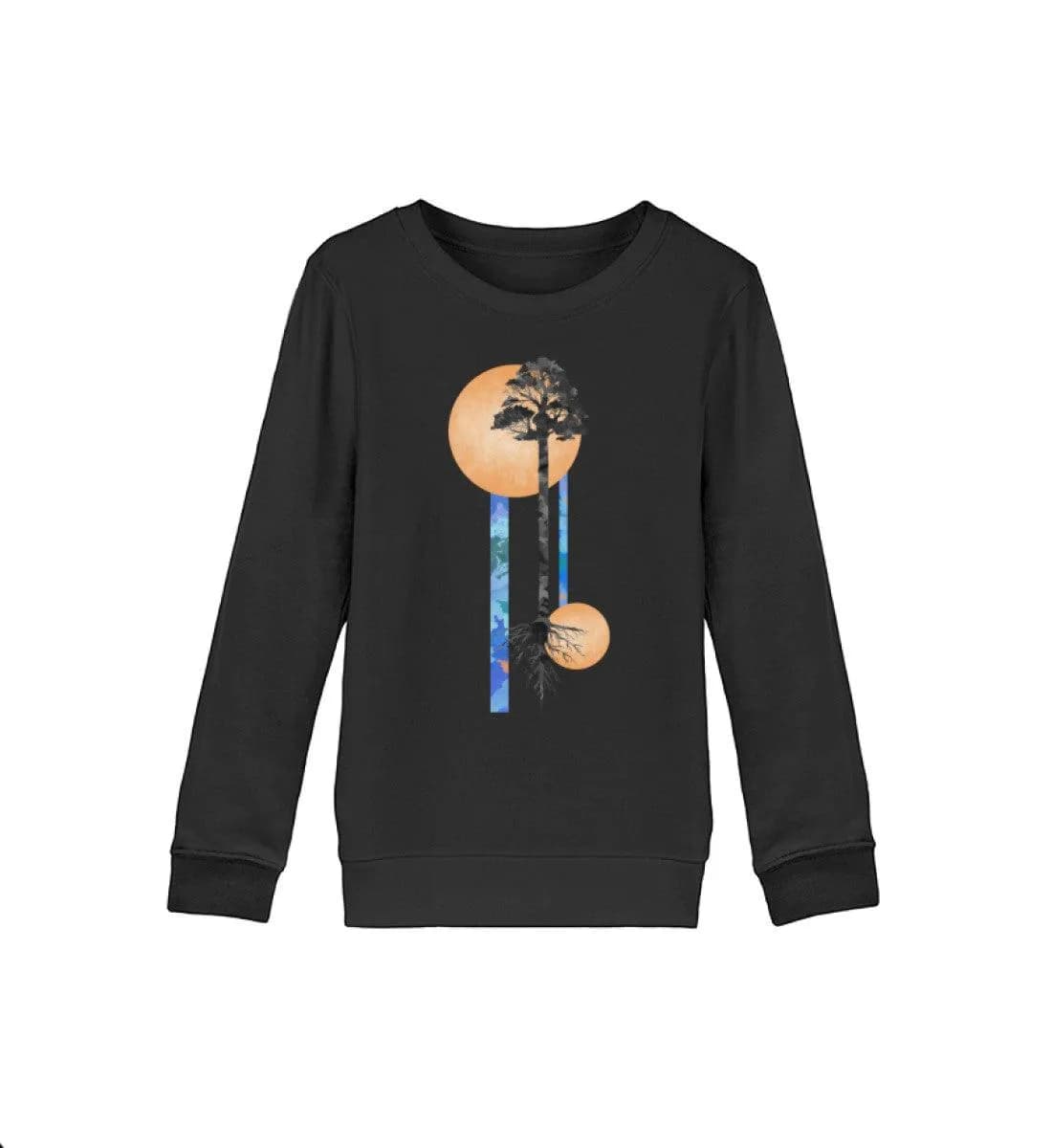 Long Watercolor tree - Kinder Bio Sweatshirt