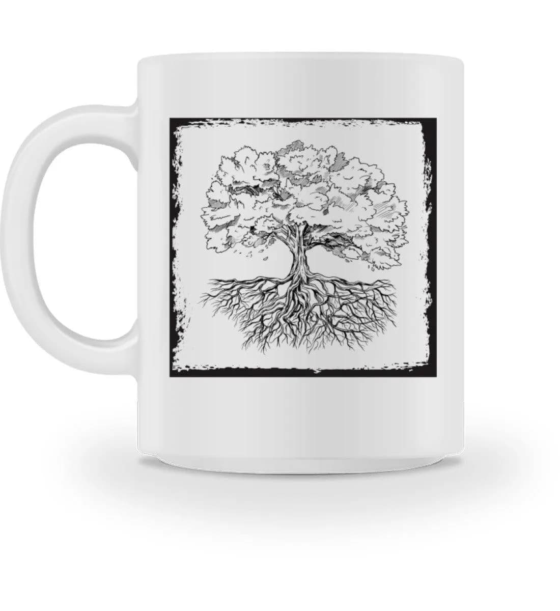 Baum im Rahmen - Tasse