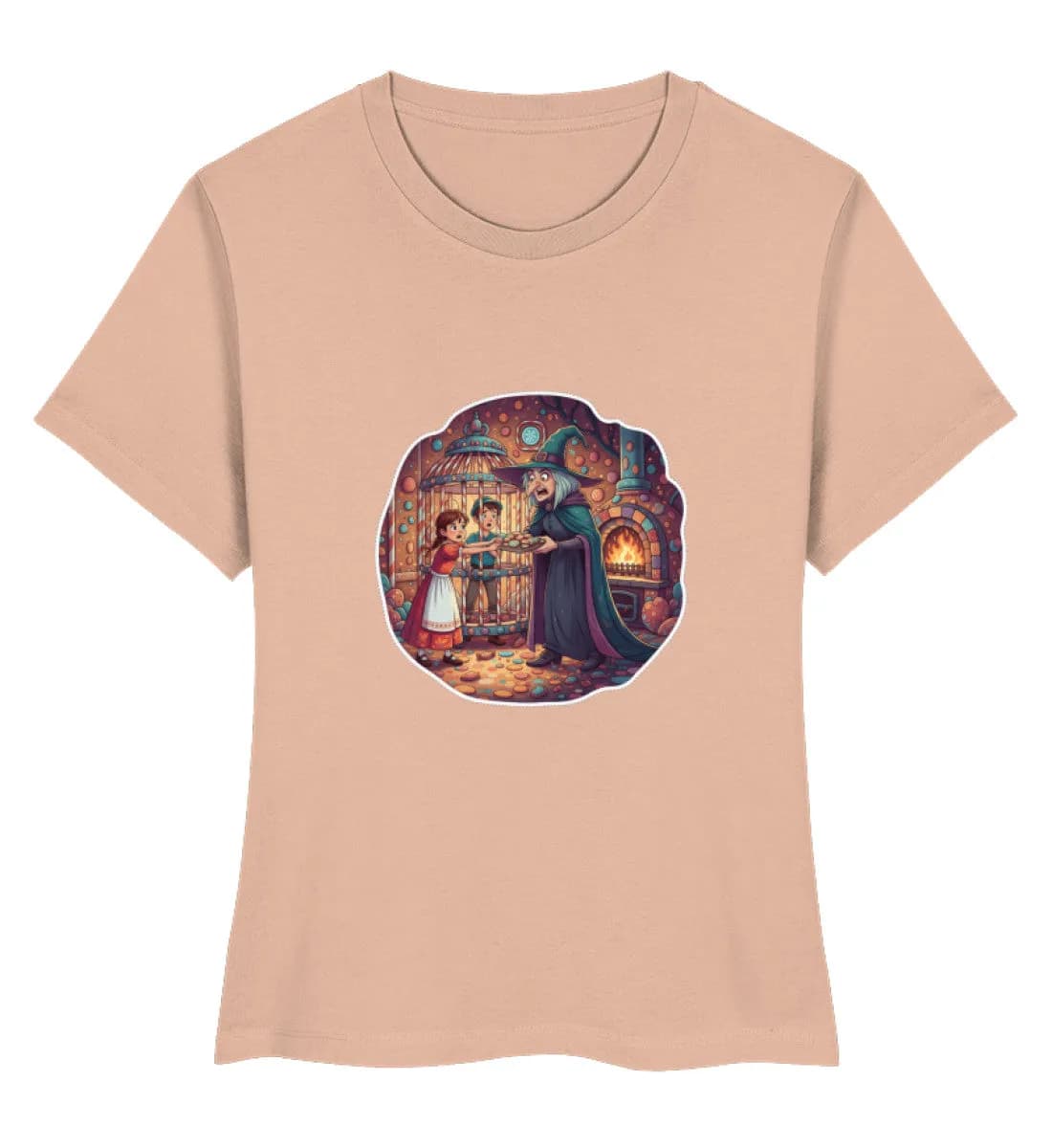 Gretel überlistet die Hexe  - Damen Premium Bio Shirt