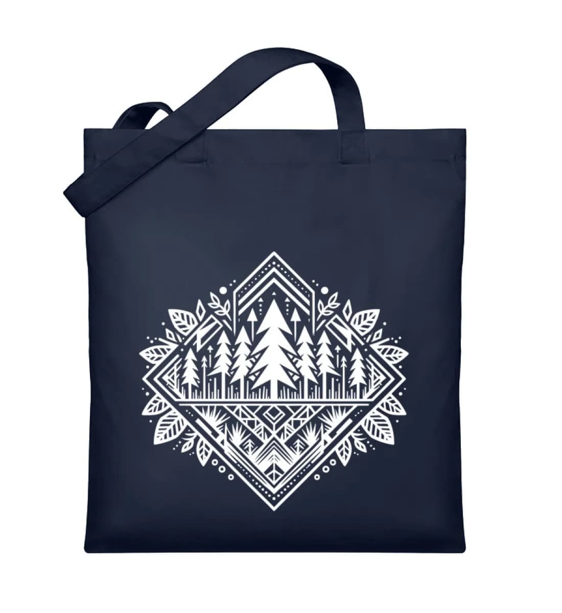 Pine trees - Organic Jutebeutel