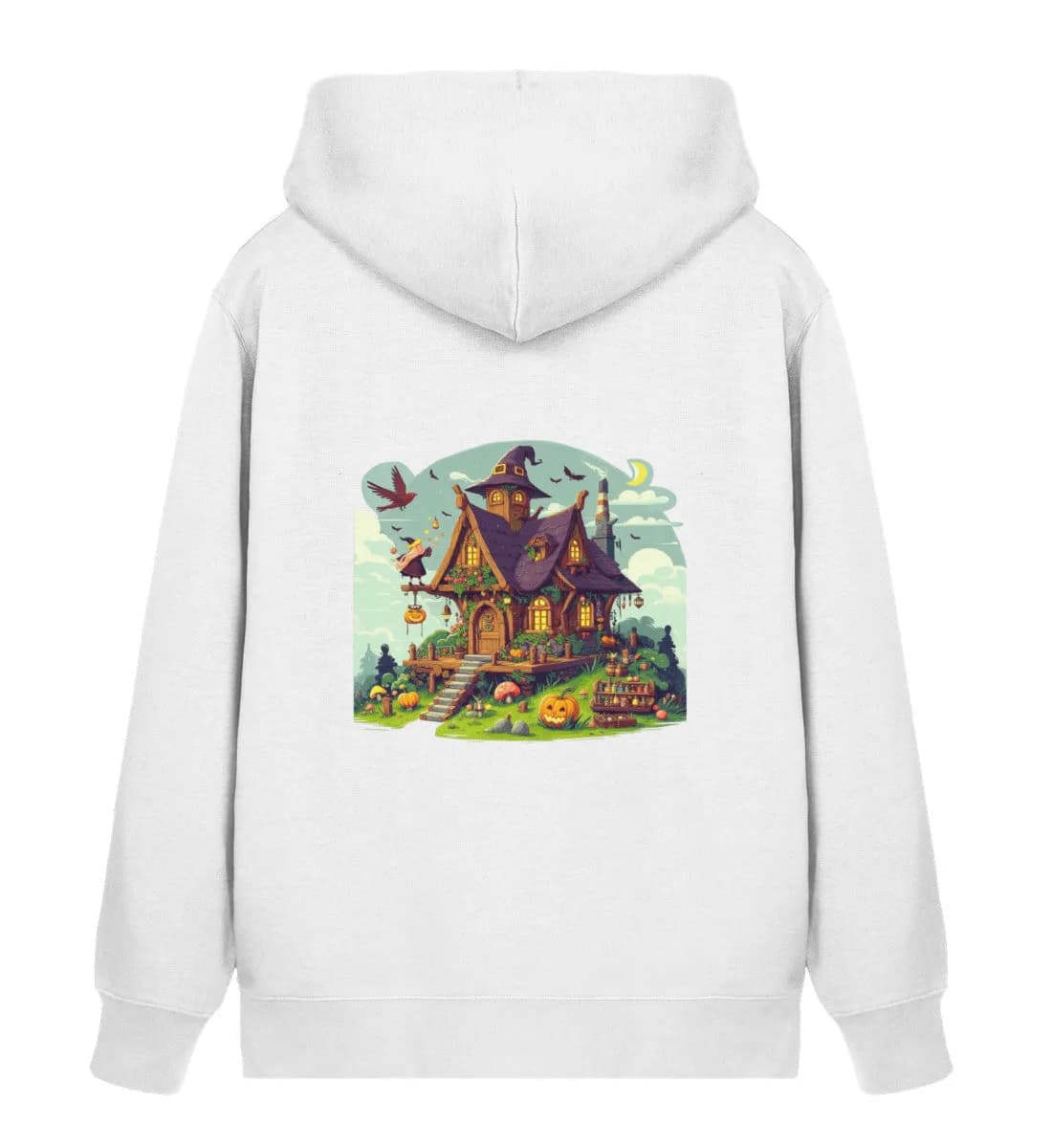 Hänsel und Gretel  Hexenhaus  - Unisex Bio Zipper