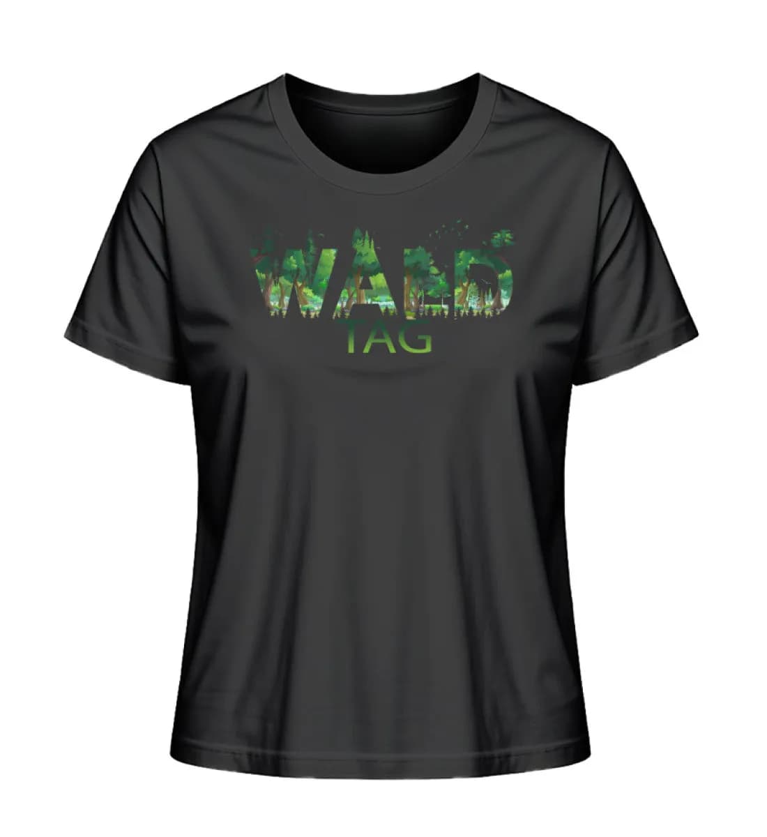 Wald Tag - Damen Premium Bio Shirt