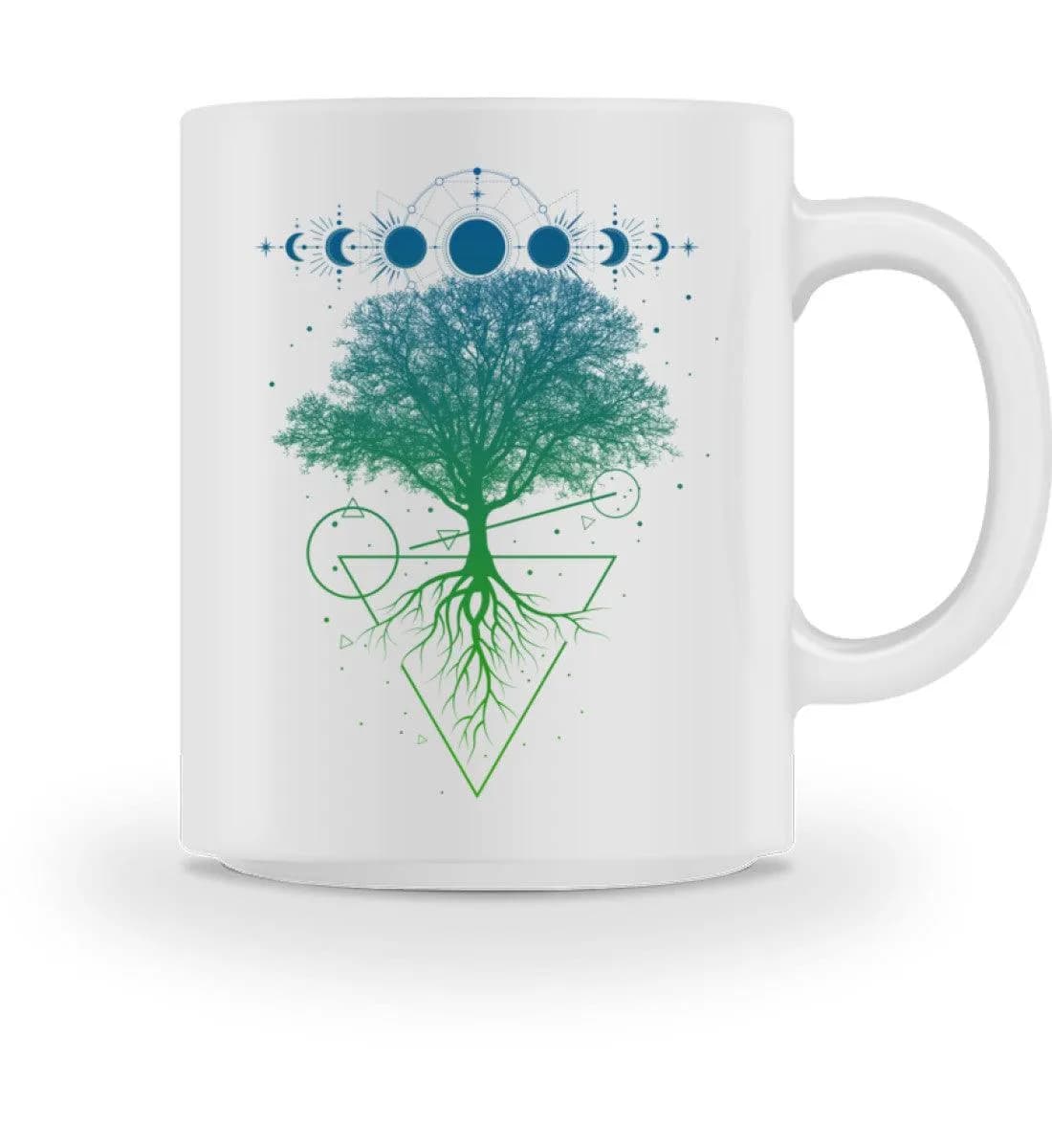 Baum Mondphasen - Tasse