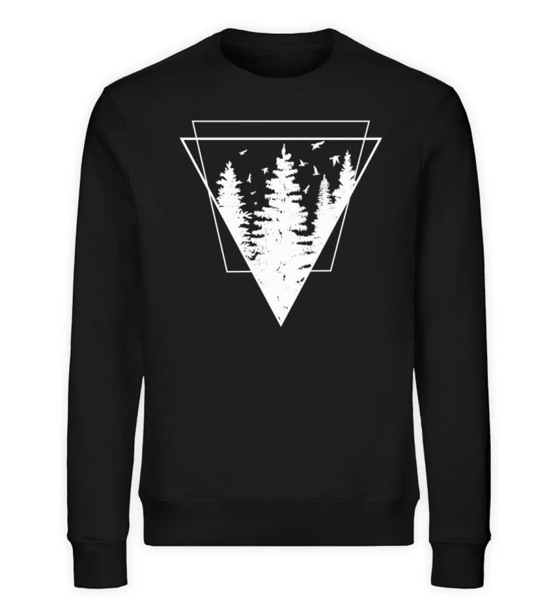 Wald im Dreieck - Unisex Bio Sweatshirt