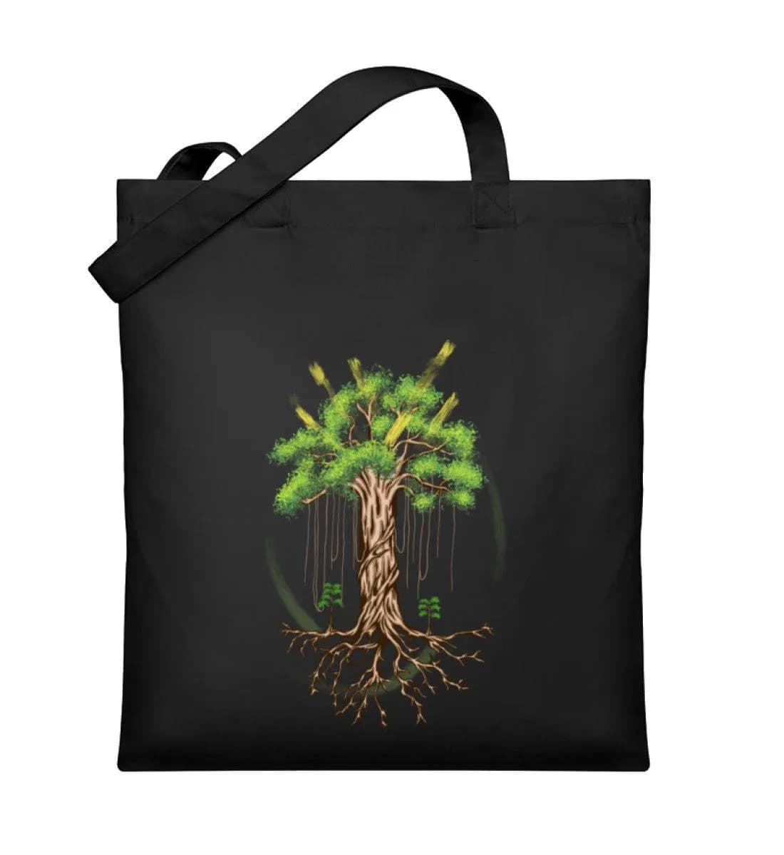 Big tree shining - Organic Jutebeutel
