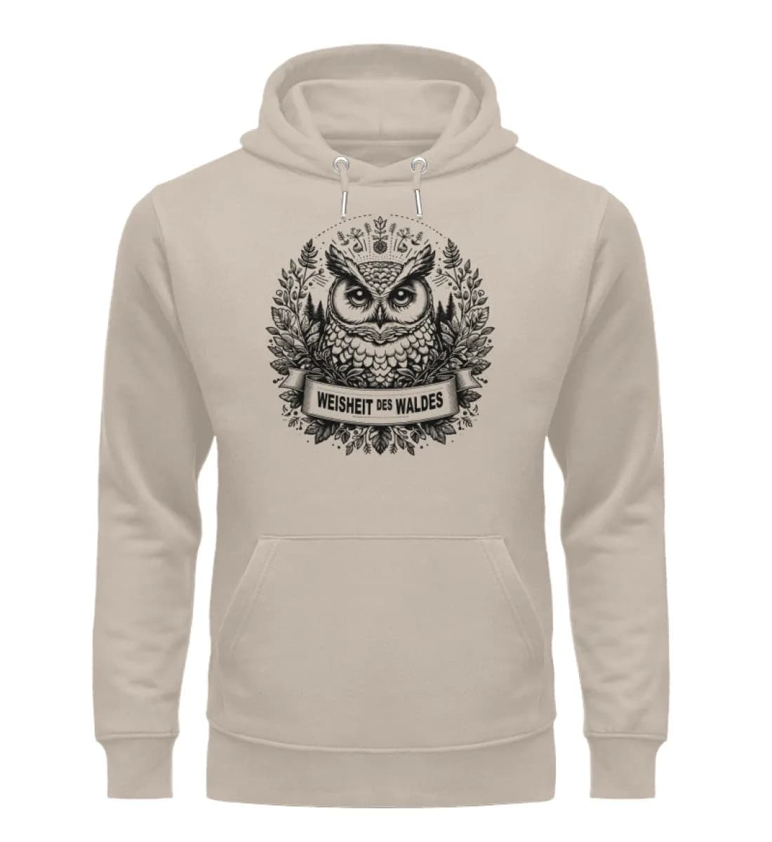 Weisheit des Waldes - Unisex Premium Bio Hoodie