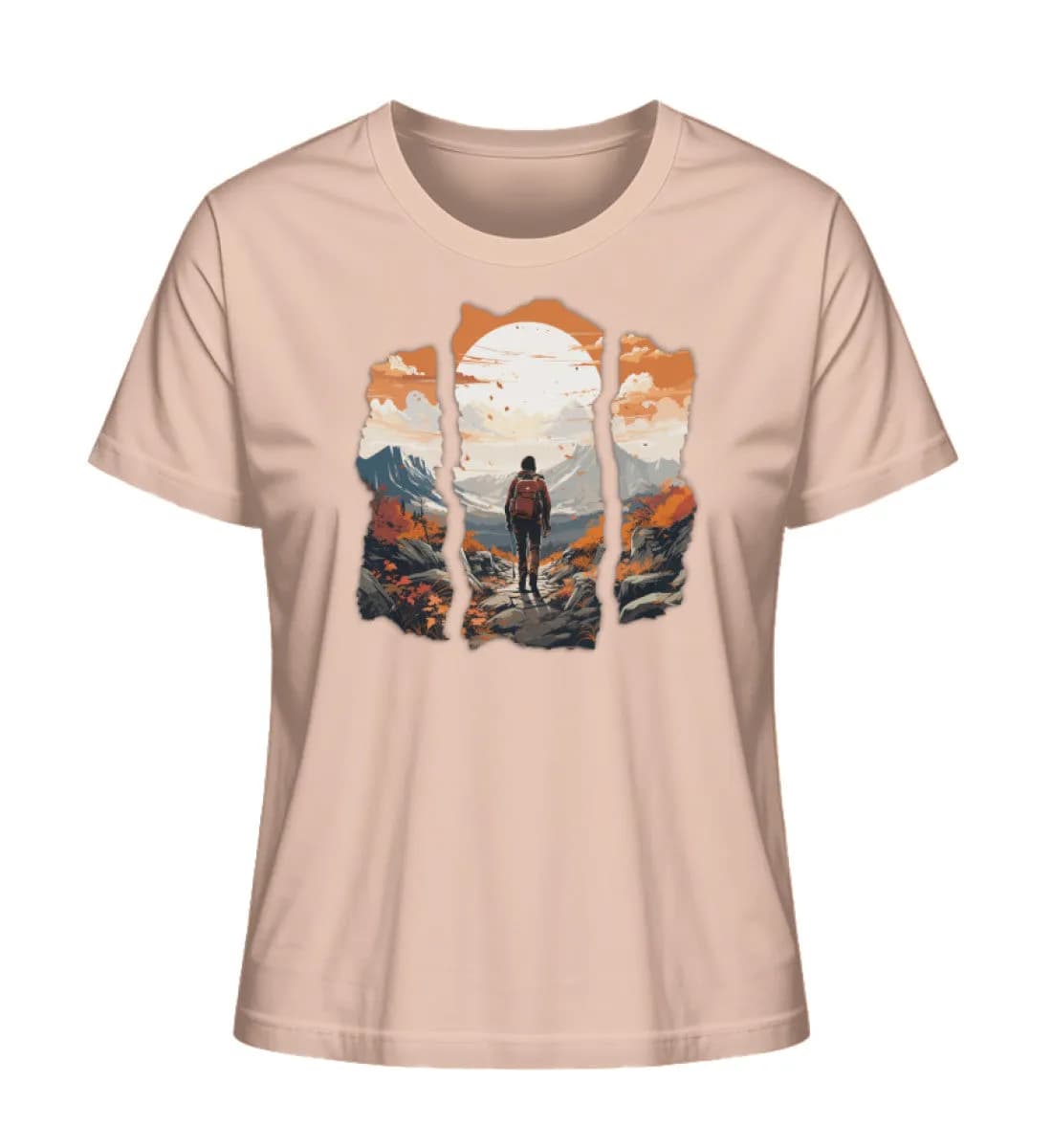 Hiking Autumn - Damen Premium Bio Shirt