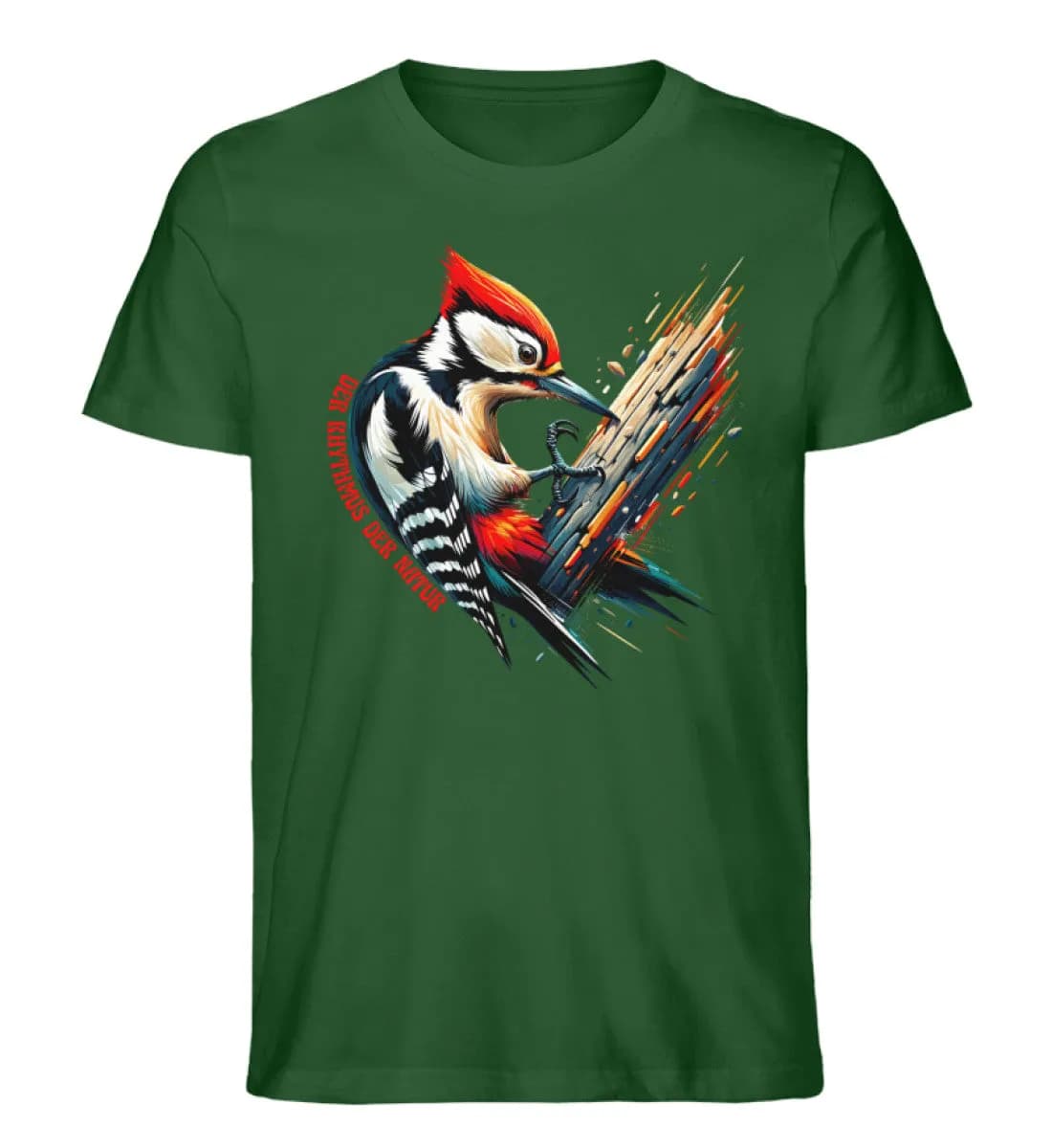 Rhythmus der Natur - Herren Premium Bio Shirt