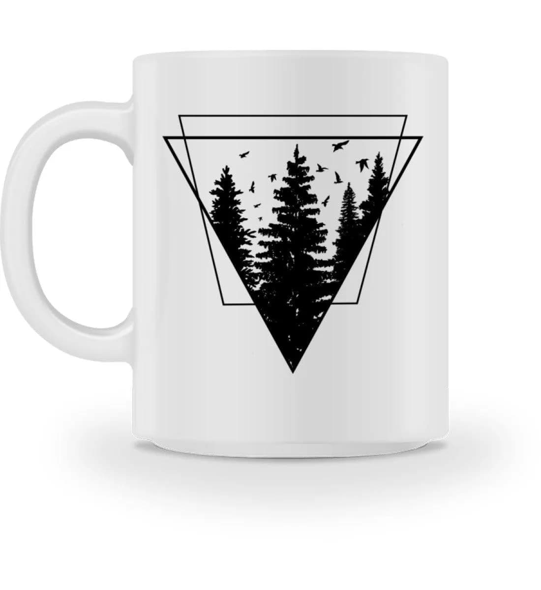Wald im Dreieck - Tasse