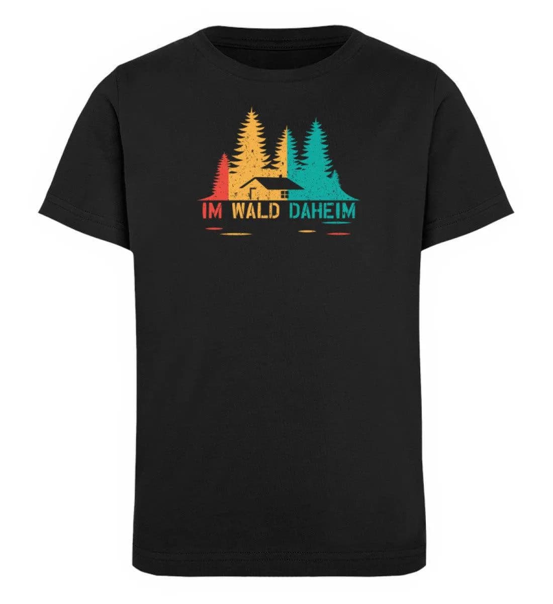 Im Wald daheim  - Kinder Bio T-Shirt