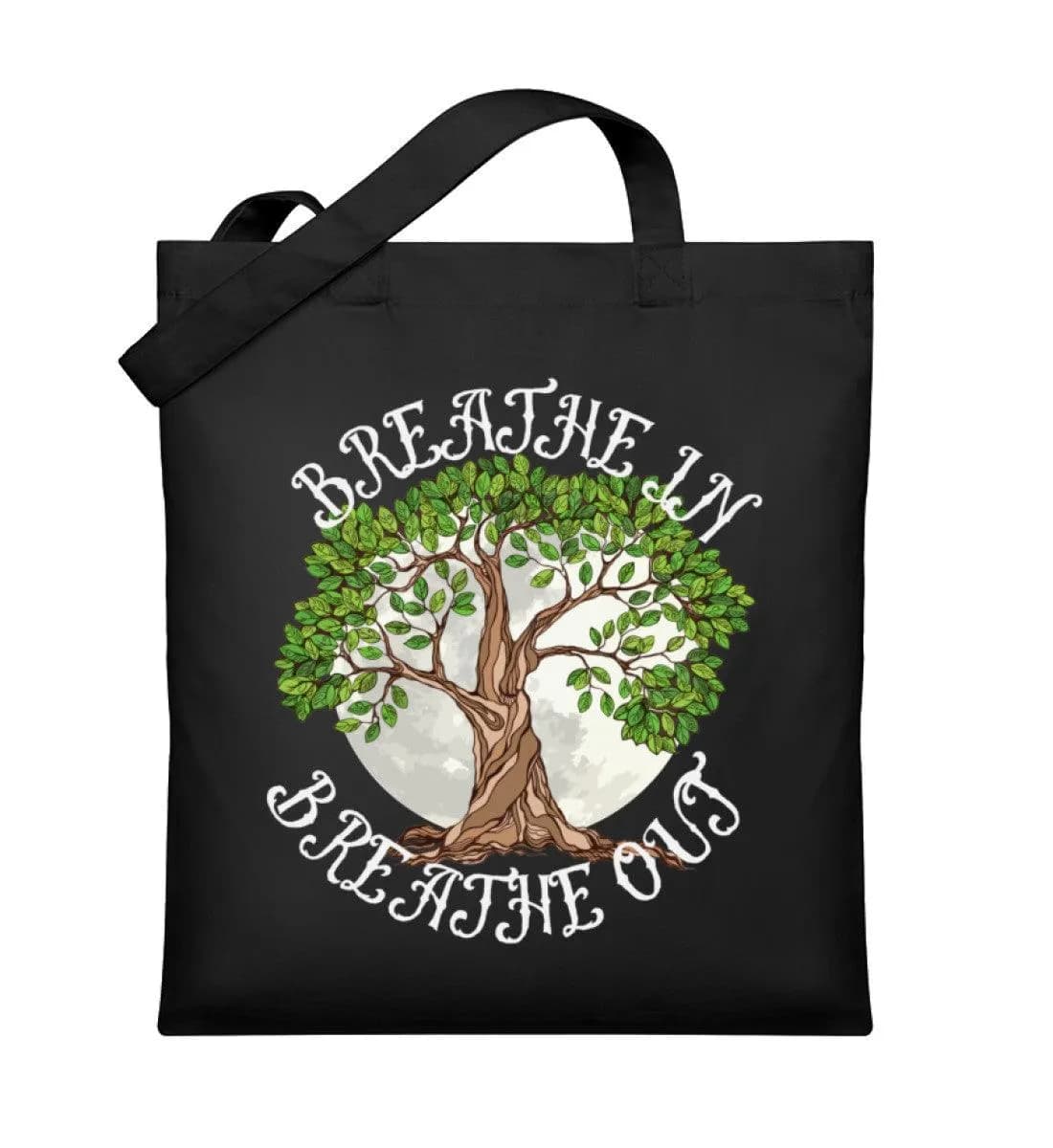 Breathe in - Organic Jutebeutel