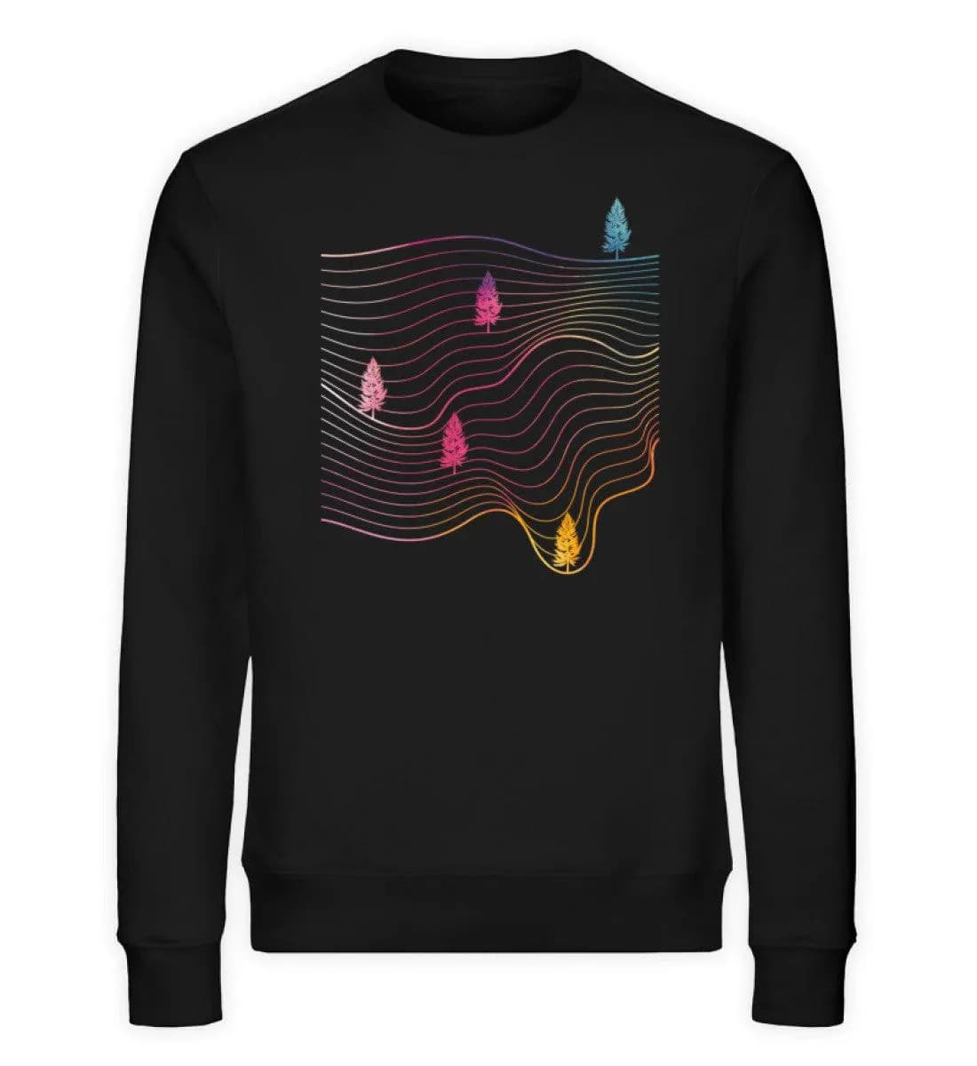 Sweeping Lines - Unisex Bio Sweatshirt
