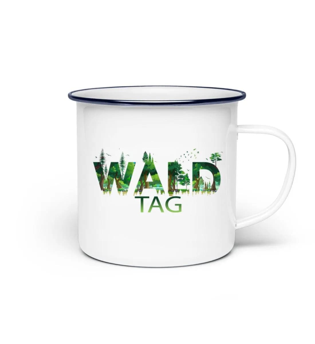 Wald Tag - Emaille Tasse