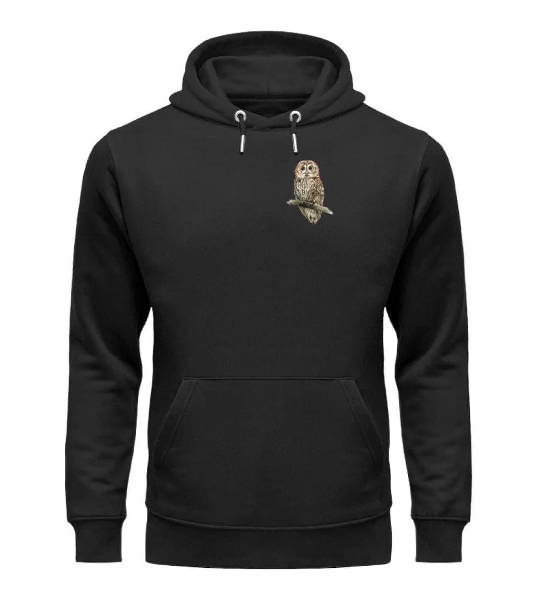 Owl Watercolor - Unisex Premium Bio Hoodie