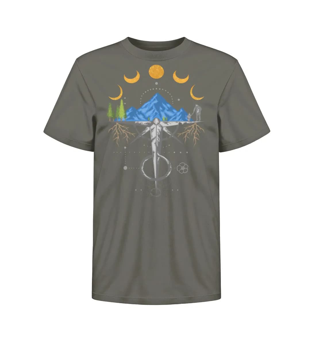 Harmonie der Berge - Kinder Bio T-Shirt