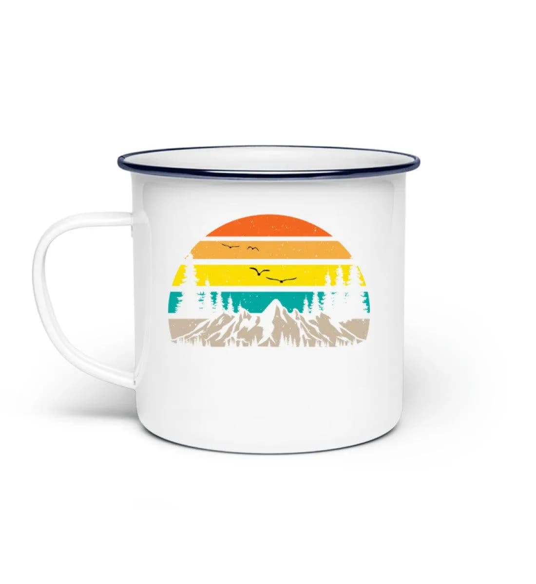 Retroberge - Emaille Tasse