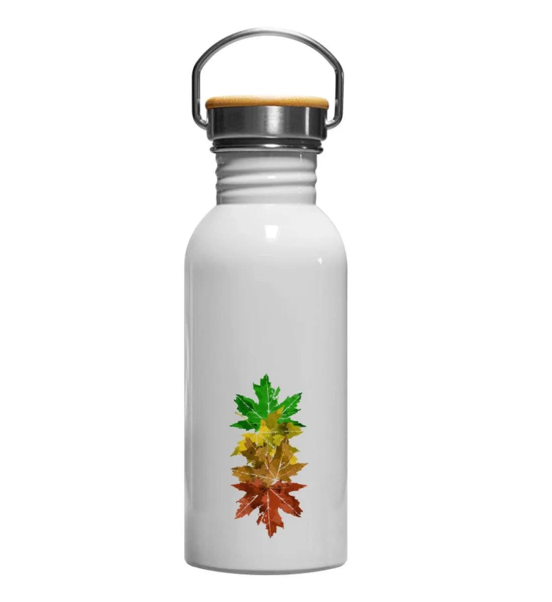 Ahornblätter - Edelstahl Trinkflasche