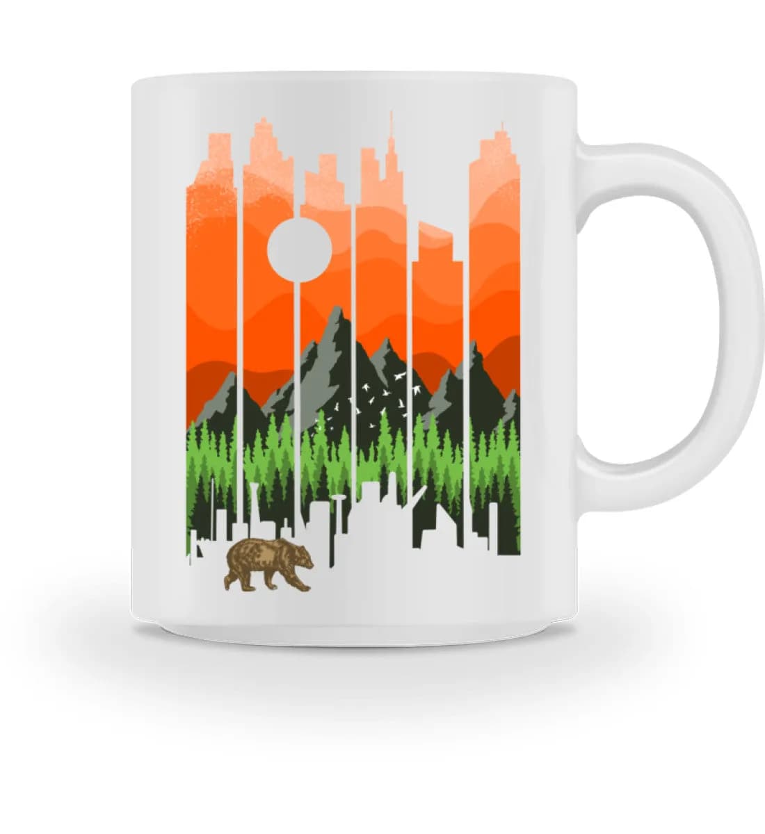 Nature Landscape Sunset - Tasse