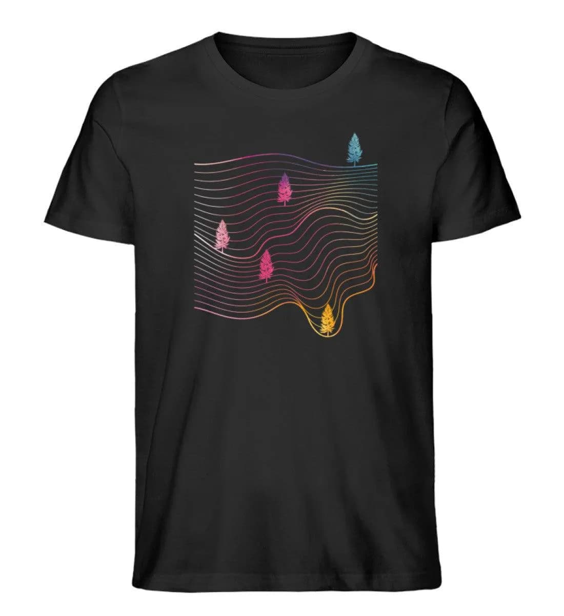 Sweeping Lines - Herren Premium Bio Shirt