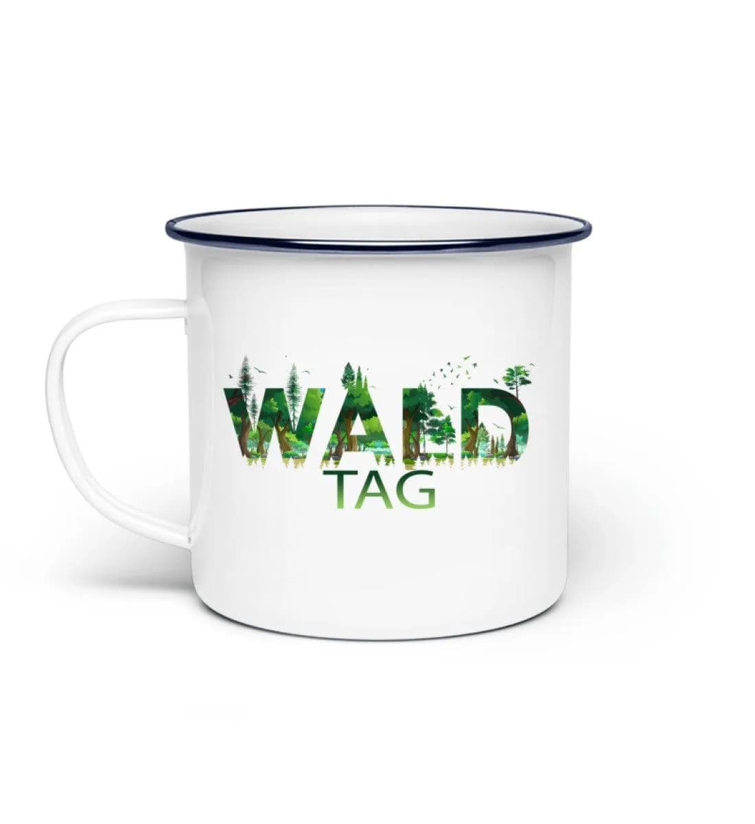 Wald Tag - Emaille Tasse