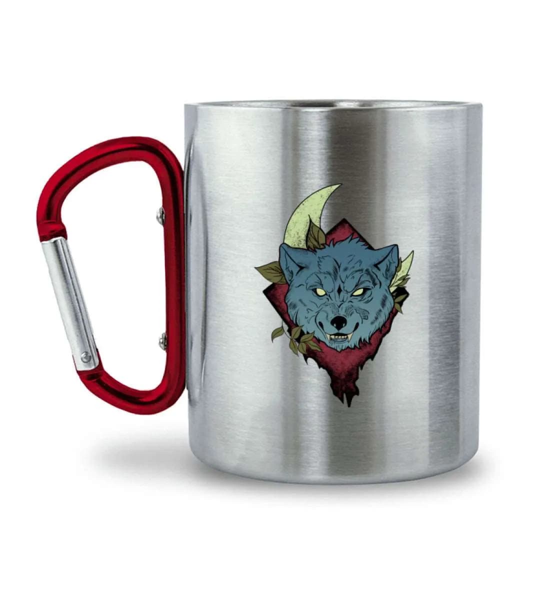 Bad wolf - Edelstahltasse mit Karabinergriff