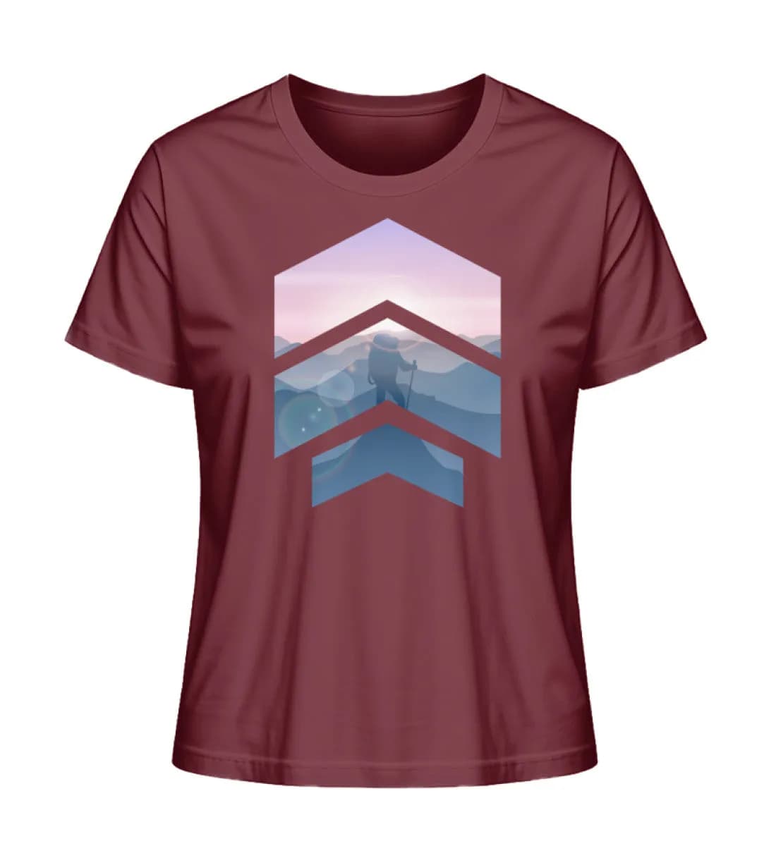 Hiking Arrow - Damen Premium Bio Shirt
