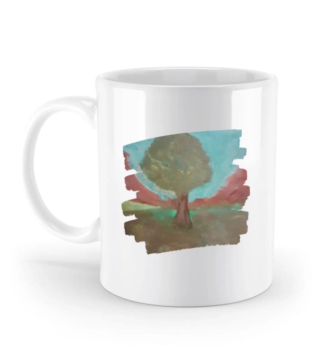 Baum im Tal - Tasse