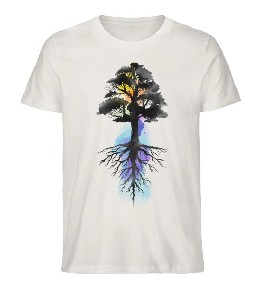 Watercolor Tree - Herren Premium Bio Shirt