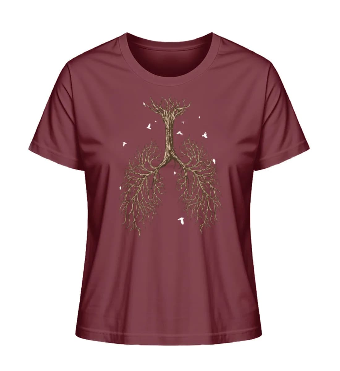 Lungenwurzel - Damen Premium Bio Shirt
