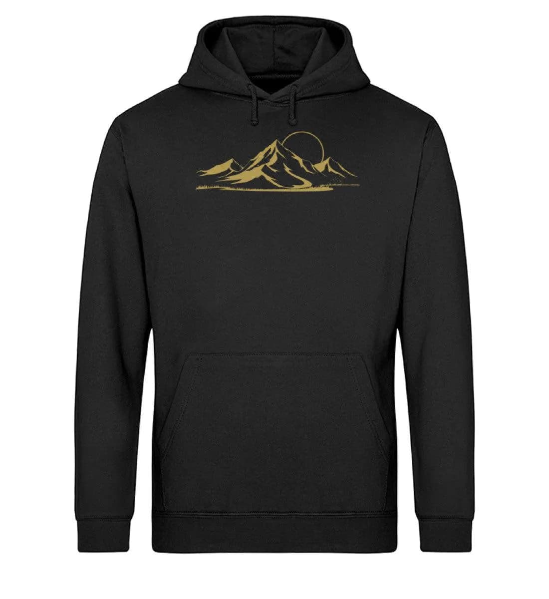 Berglandschaft gold - Unisex Basic Bio Hoodie