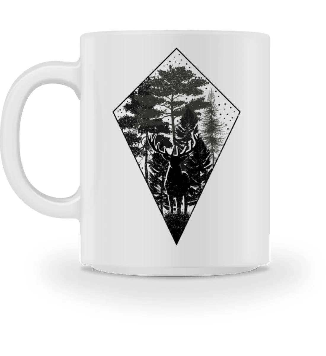 Hirsch im Wald Drachendreieck - Tasse