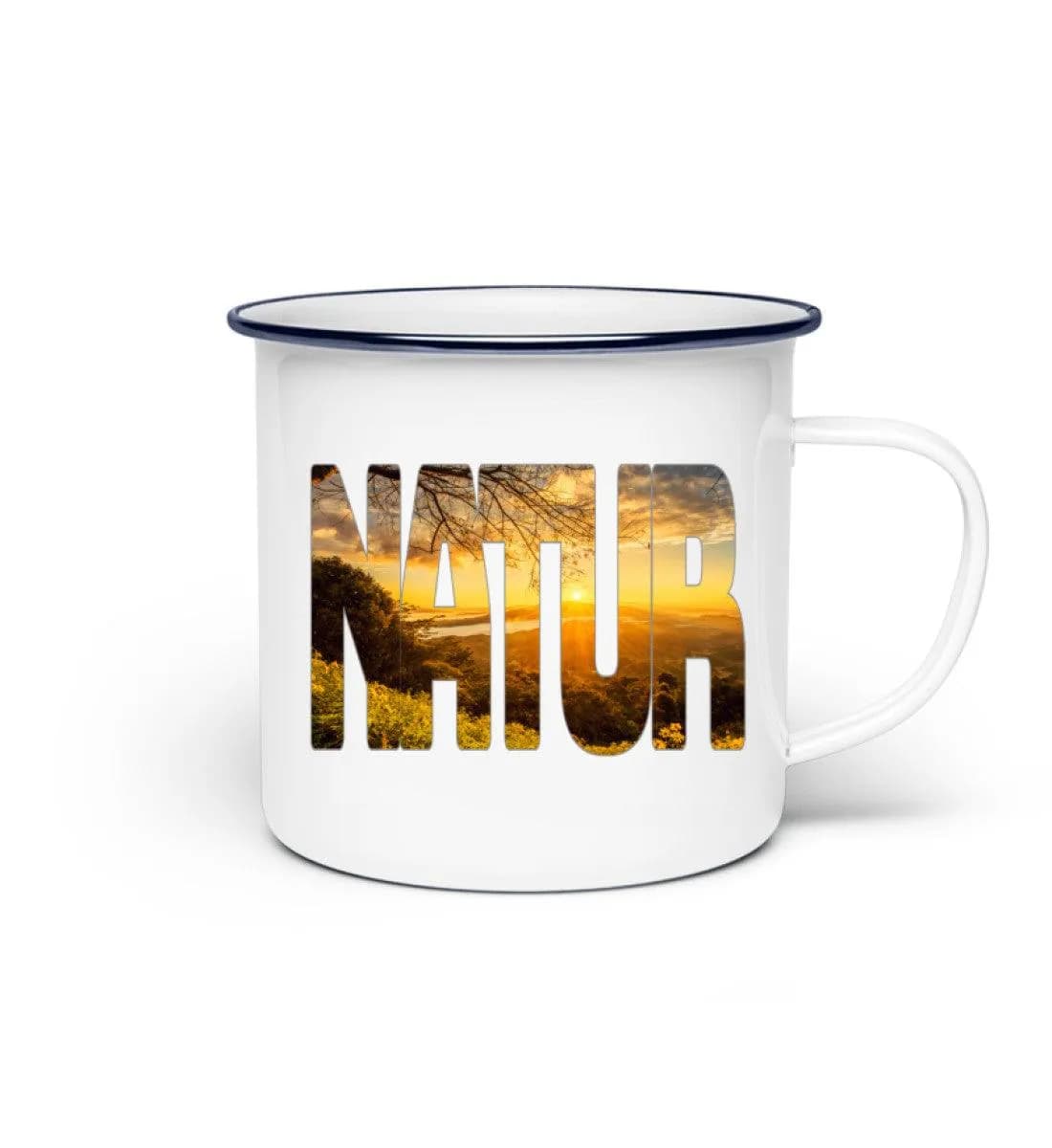 Natur 2 - Emaille Tasse