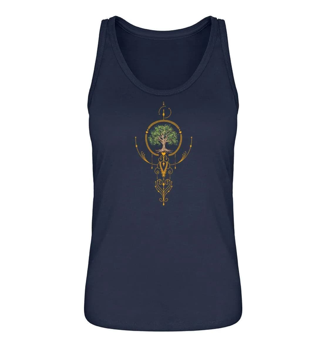 Baum mit Ornamenten - Damen Premium Bio Tanktop