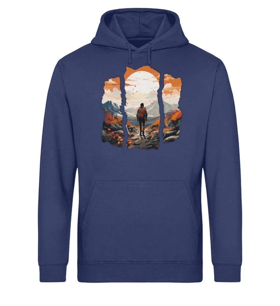Hiking Autumn - Unisex Basic Bio Hoodie