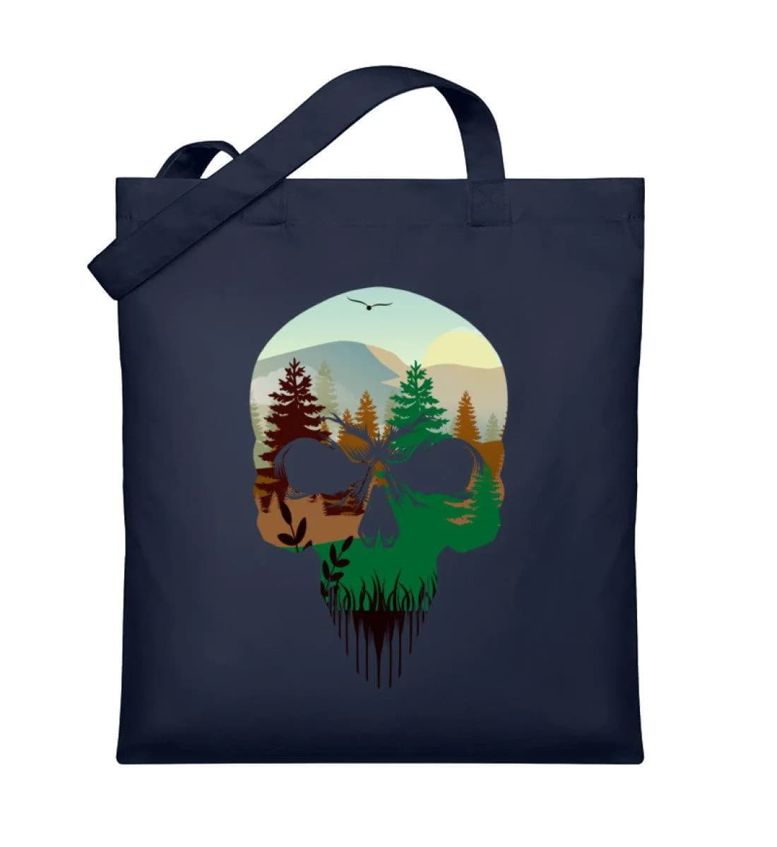 Wald Totenkopf - Organic Jutebeutel