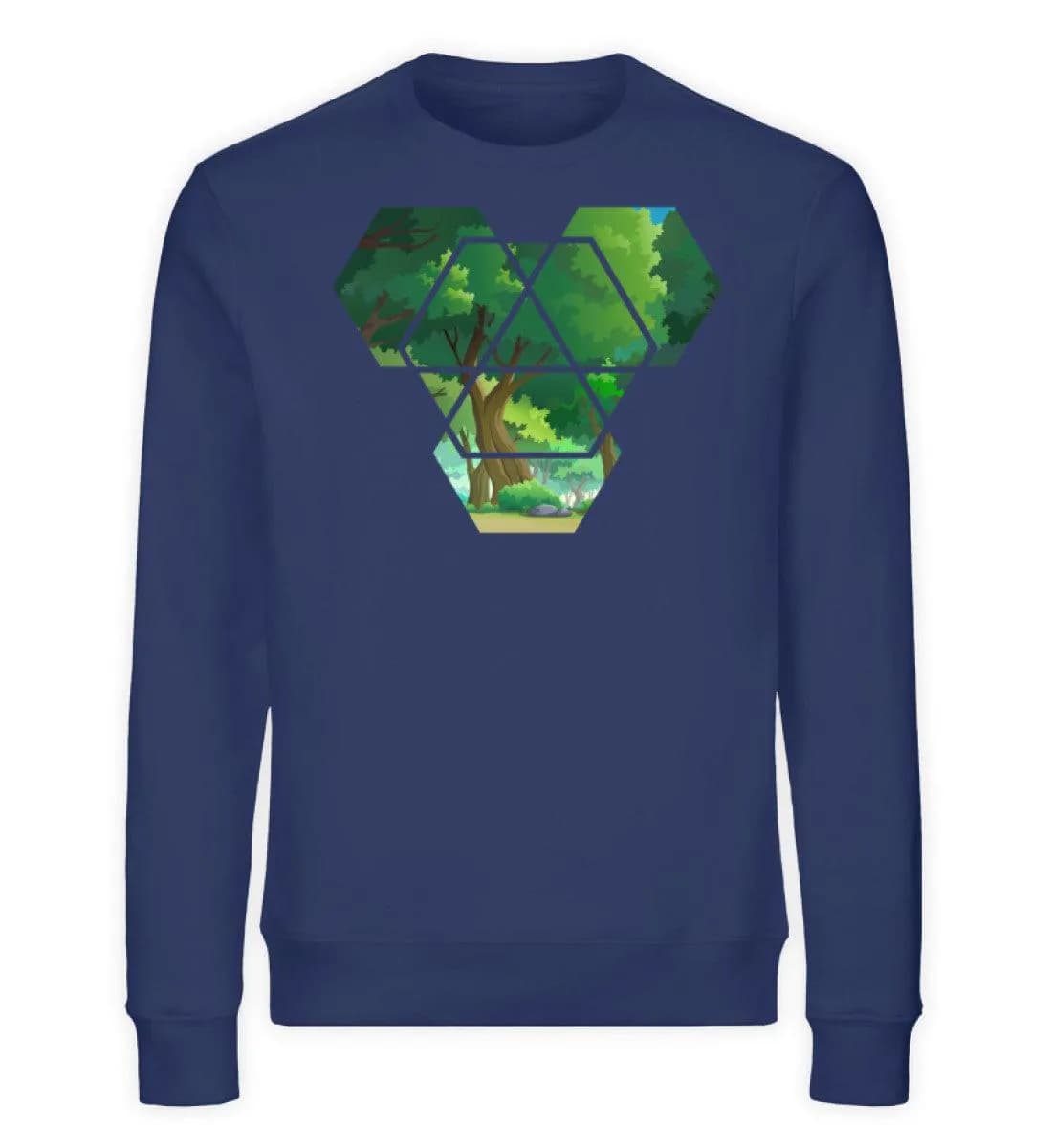 Hexagone Wald - Unisex Bio Sweatshirt