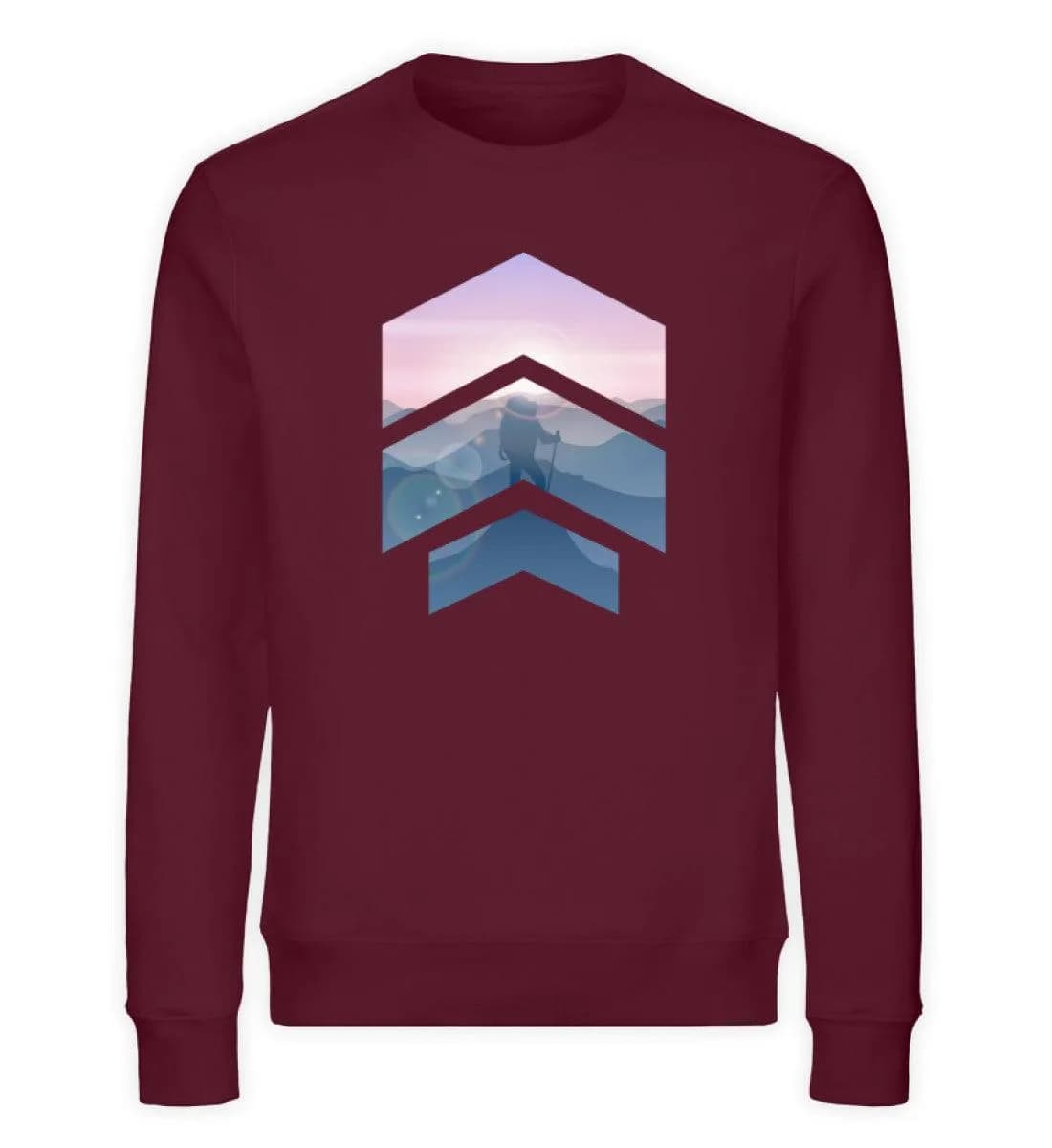 Hiking Arrow - Unisex Bio Sweatshirt