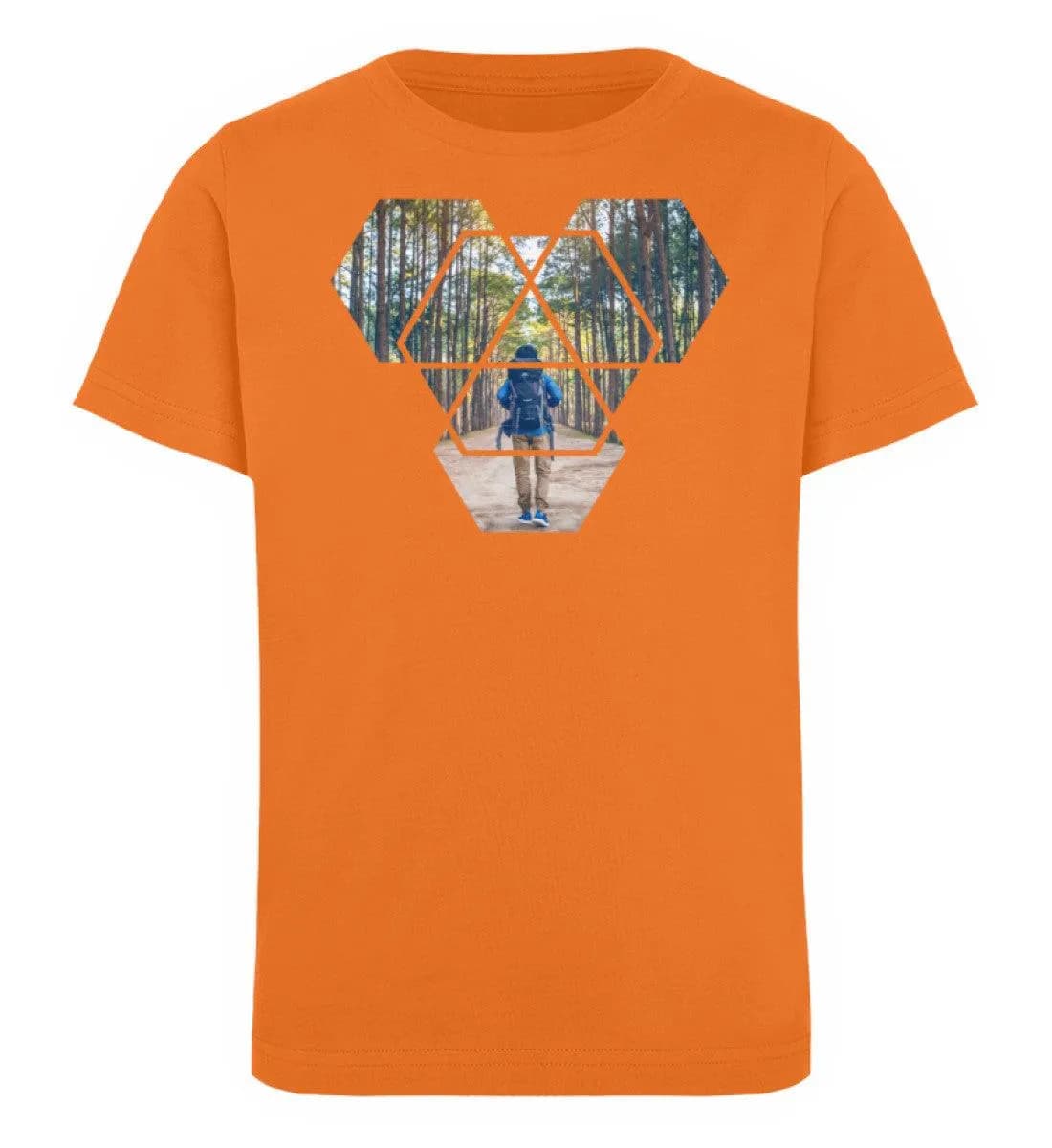 Hexagone Wandern - Kinder Bio T-Shirt