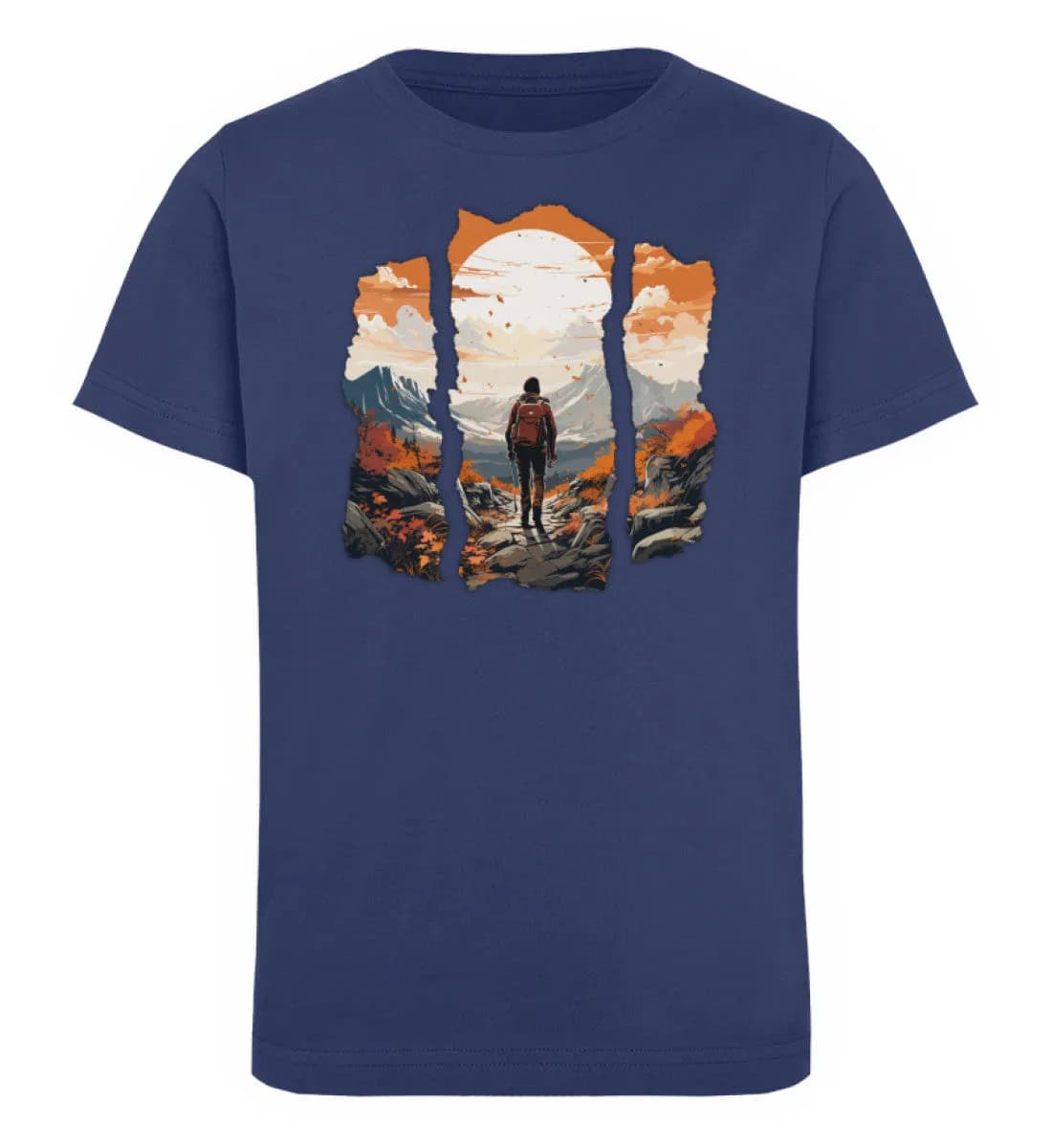 Hiking Autumn - Kinder Bio T-Shirt