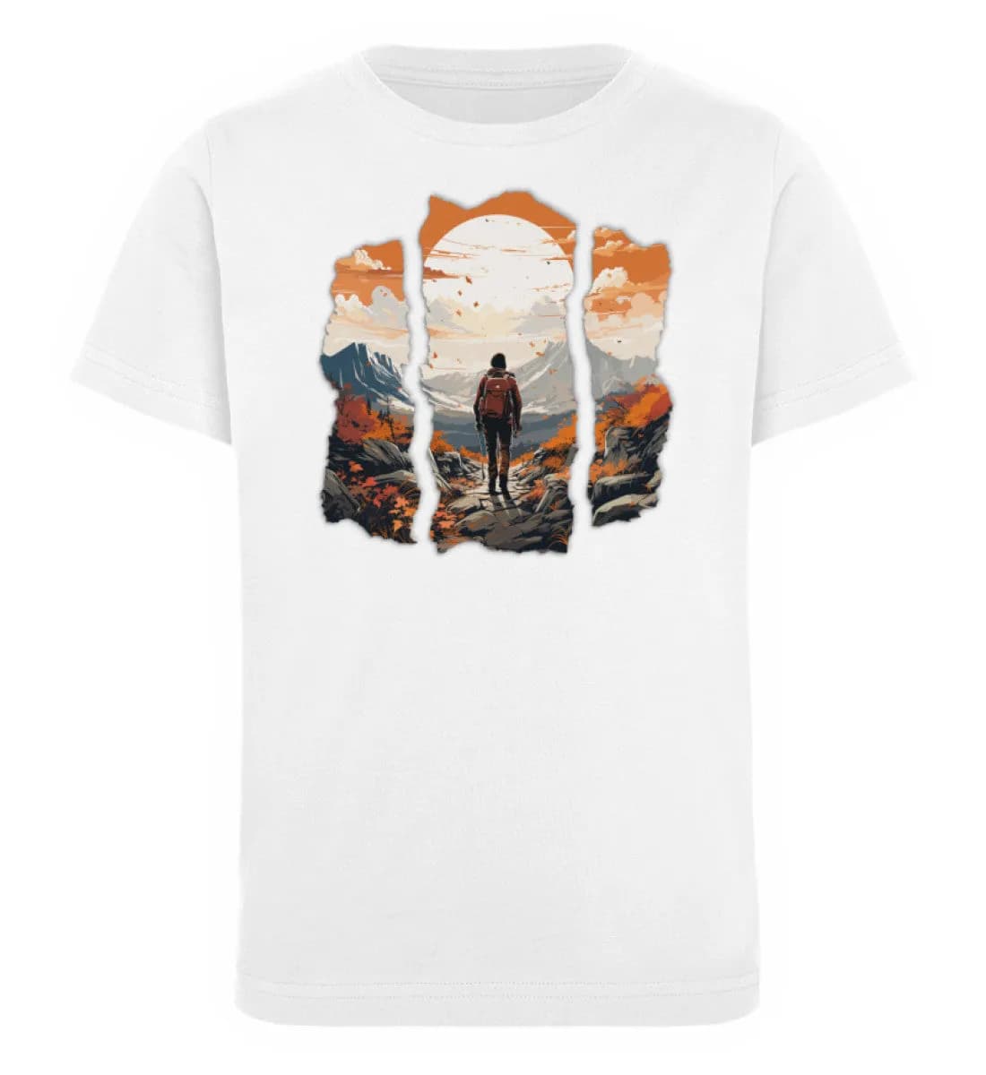 Hiking Autumn - Kinder Bio T-Shirt