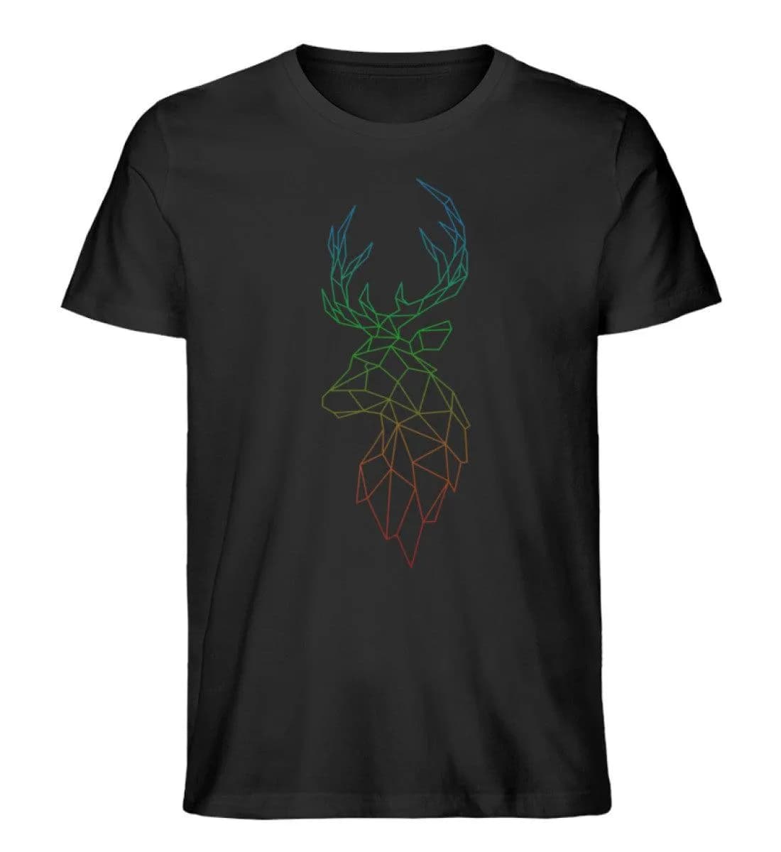 Hirsch Polygon - Herren Premium Bio Shirt
