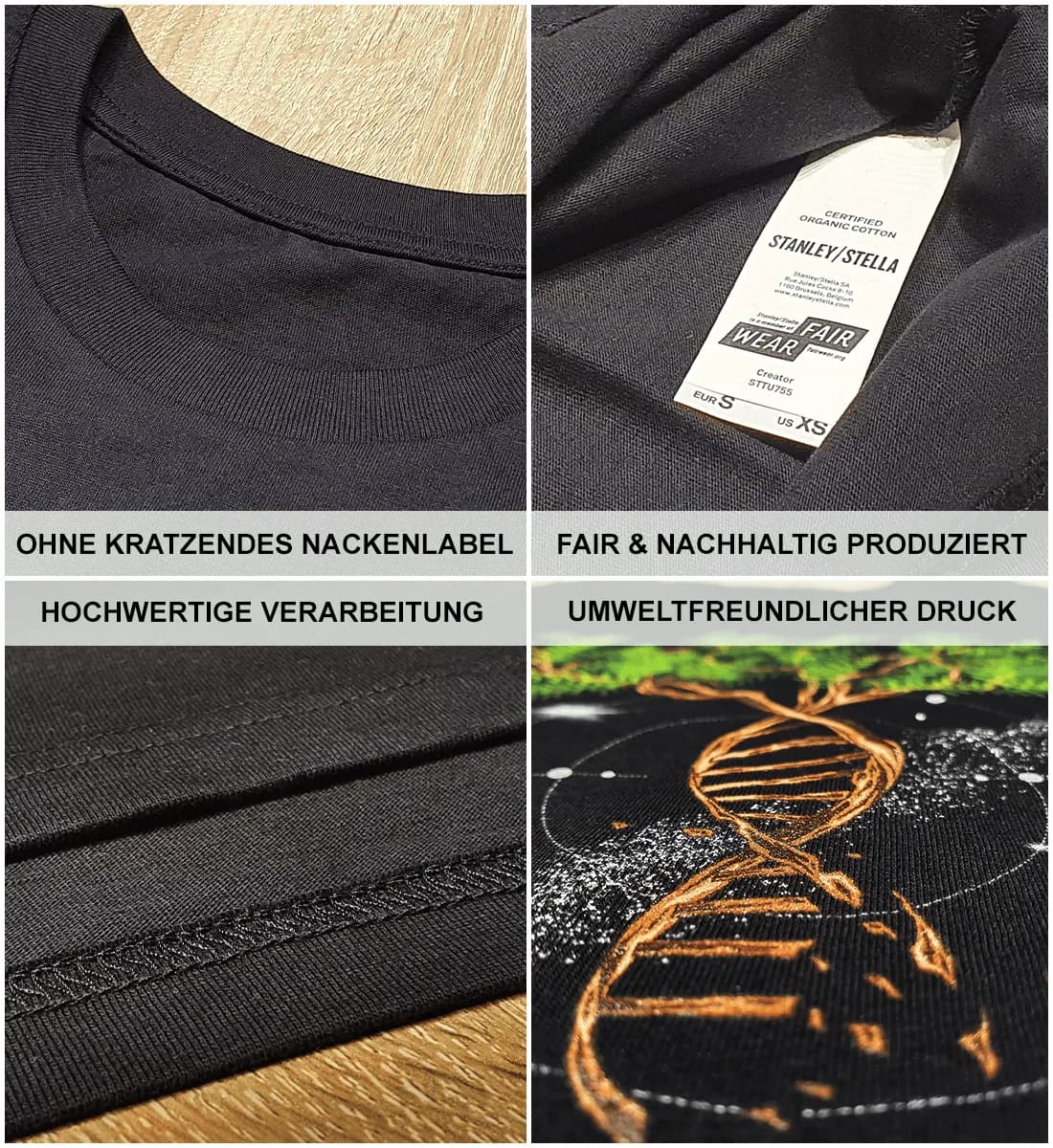 Retrohirsch - Herren Premium Bio Shirt