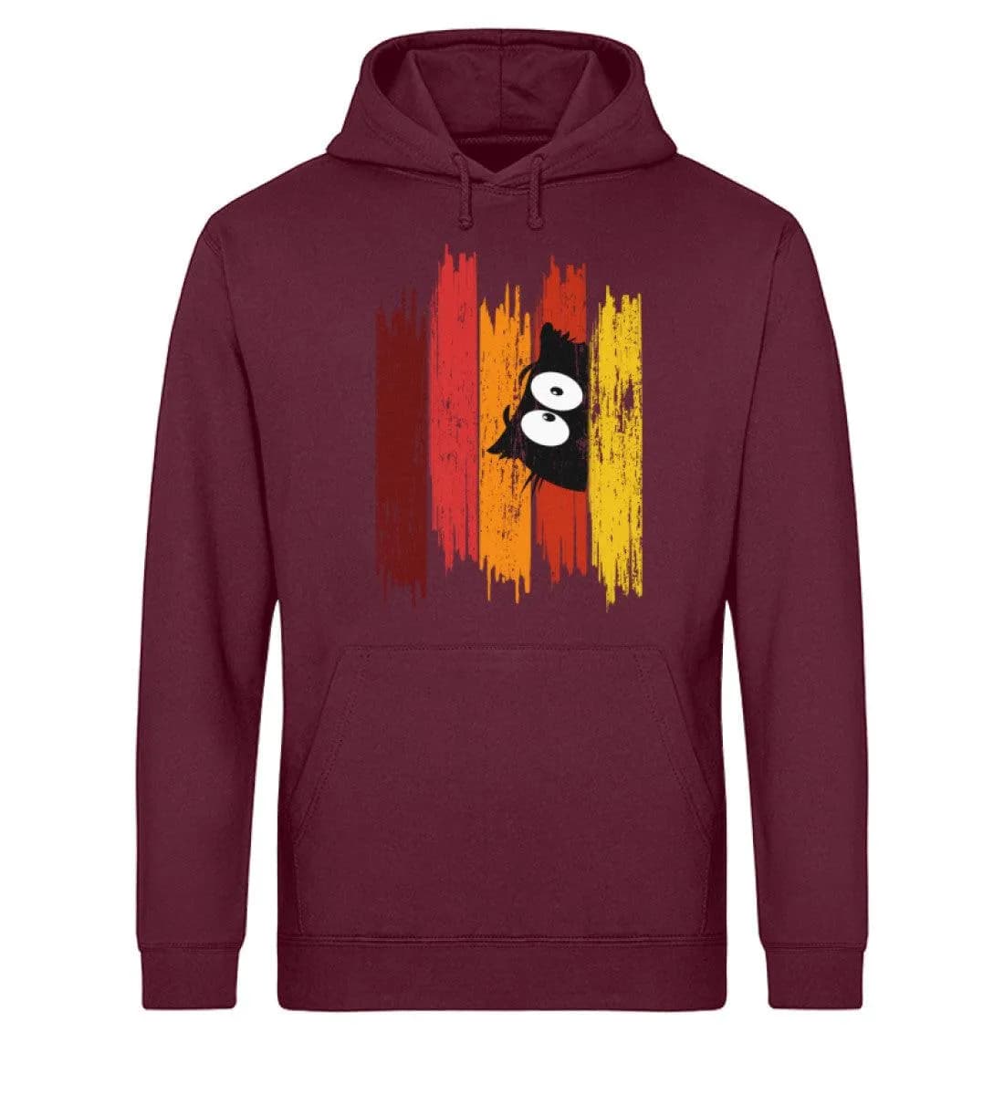Owl Brushstroke - Unisex Basic Bio Hoodie