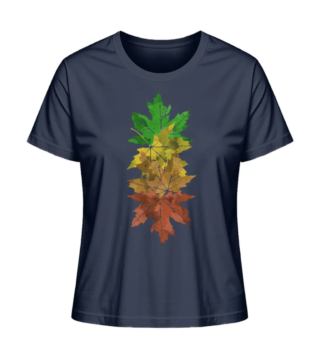Ahornblätter - Damen Premium Bio Shirt