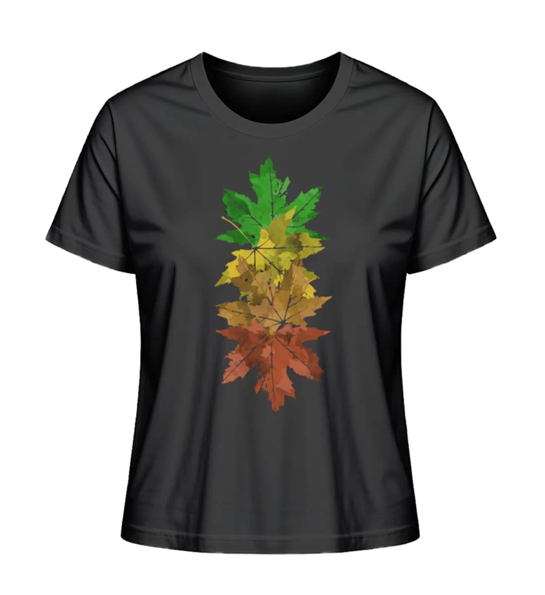Ahornblätter - Damen Premium Bio Shirt
