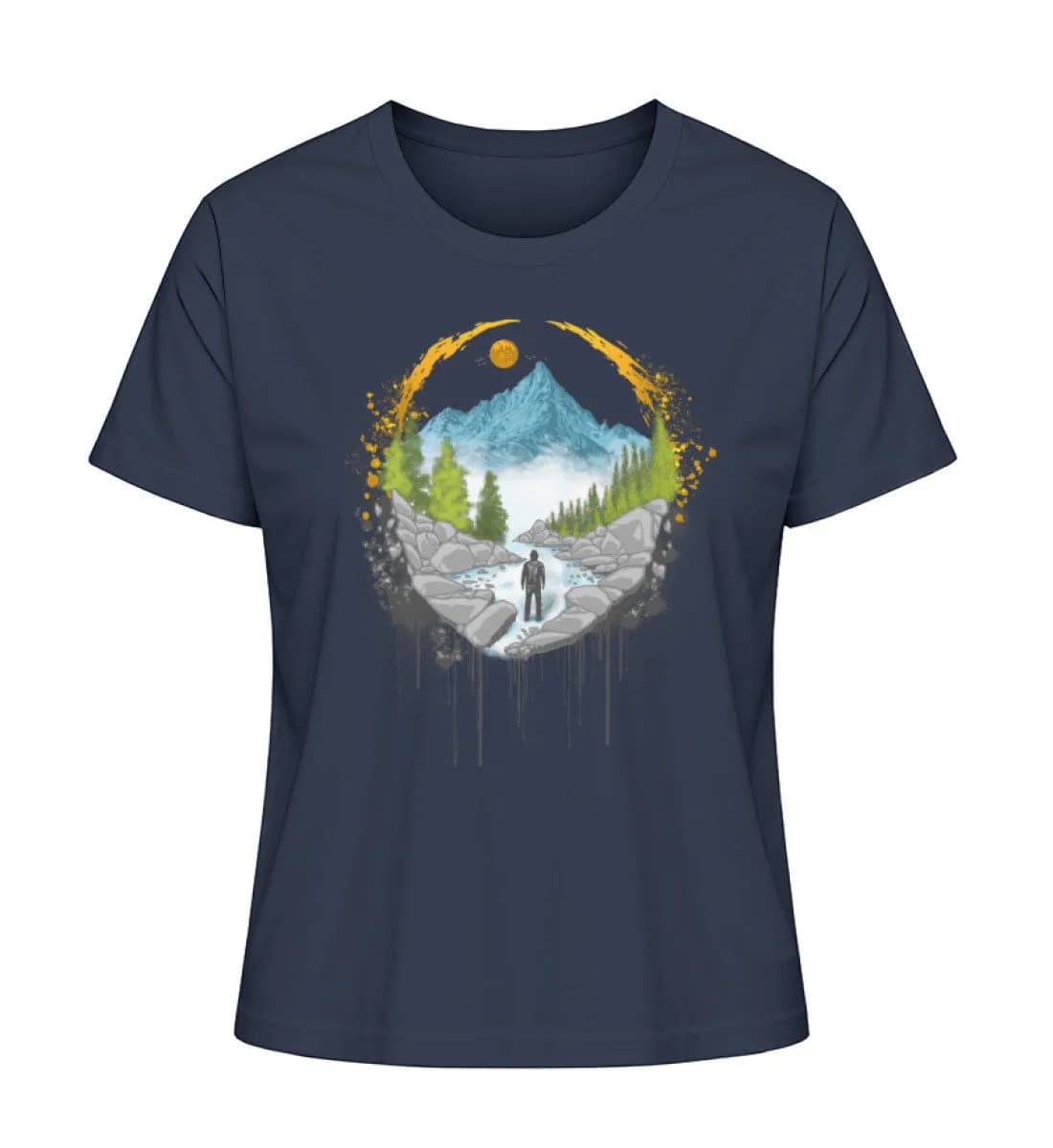 Mountain Path - Damen Premium Bio Shirt