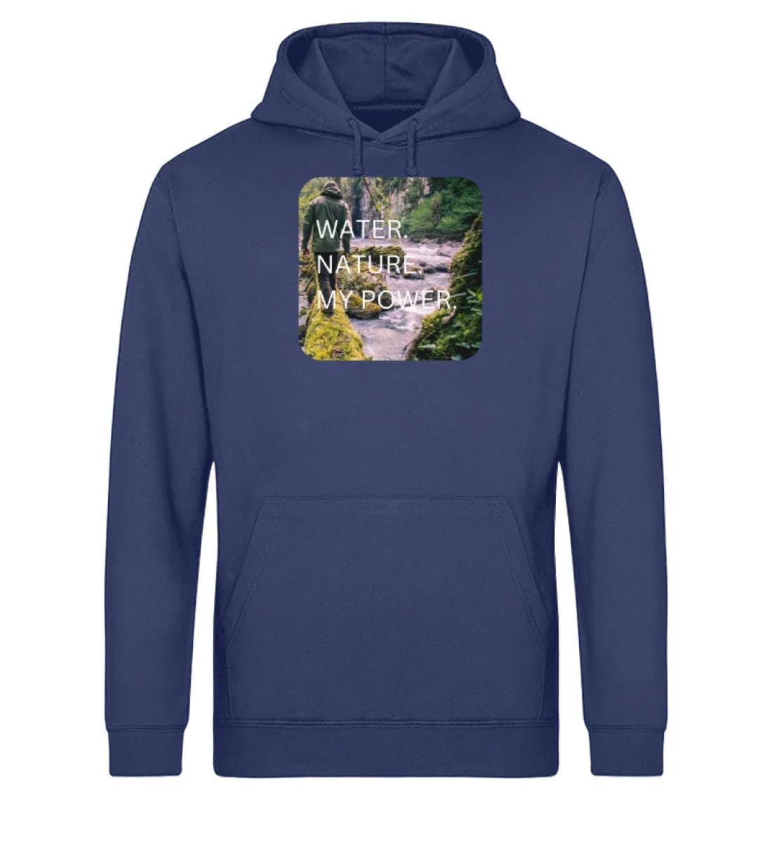 Water Nature My Power - Unisex Basic Bio Hoodie